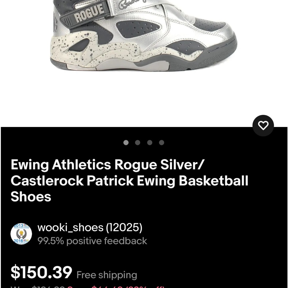 Patrick Ewings Rouge Silver - Picture 6 of 7